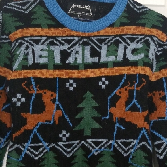 Sold - Metallica Ugly Christmas Sweater - Picture 3 of 6